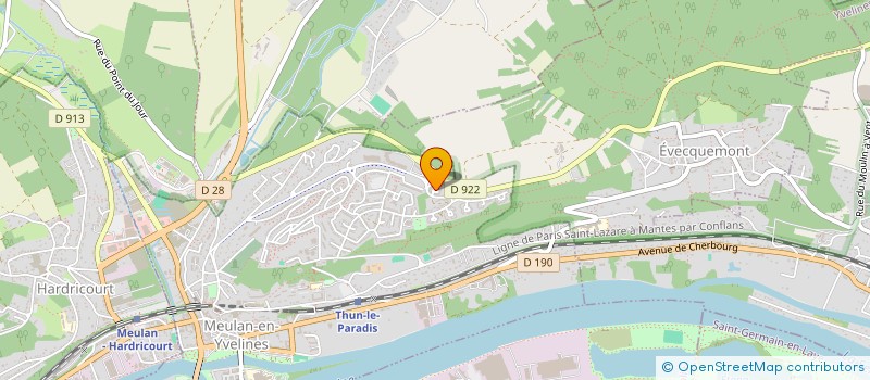 localisation de l'entreprise MADAME PRESCILLIA JAUME  MEULAN-EN-YVELINES