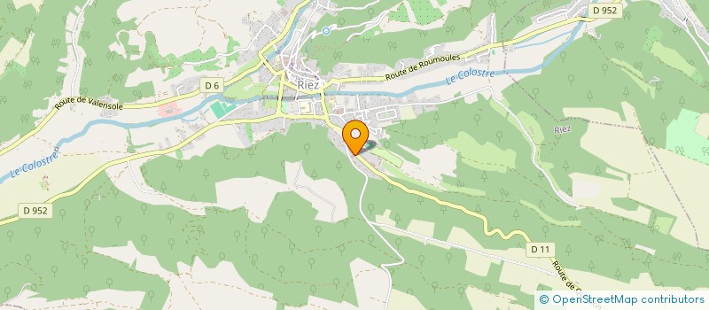 localisation de l'entreprise MADAME PRESCILLIA LEFEBVRE  RIEZ