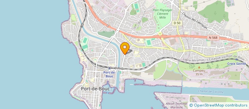 localisation de l'entreprise MADAME PRESCILLIA LEVAVASSEUR à PORT-DE-BOUC