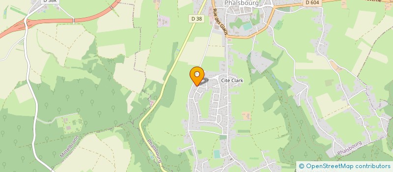 localisation de l'entreprise MADAME PRESCILLIA LEVIER  PHALSBOURG