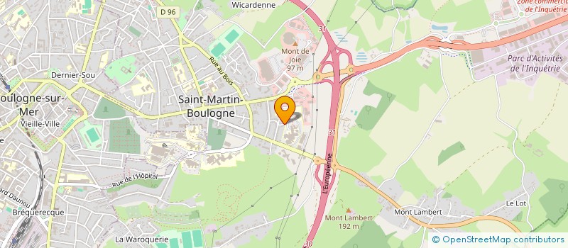 localisation de l'entreprise MADAME PRESCILLIA MALFOY  SAINT-MARTIN-BOULOGNE