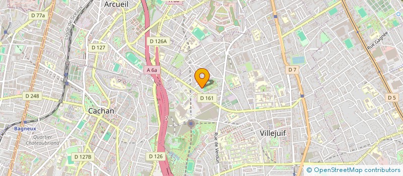 localisation de l'entreprise MADAME PRESCILLIA-MARINE RASOANINDRINA  VILLEJUIF