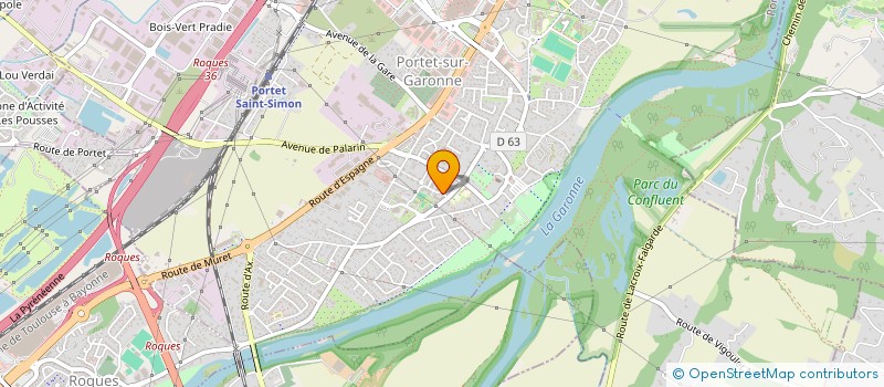 localisation de l'entreprise MADAME PRESCILLIA MARTIN  PORTET-SUR-GARONNE