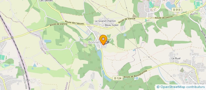 localisation de l'entreprise MADAME PRESCILLIA MAUR  BONNEFAMILLE