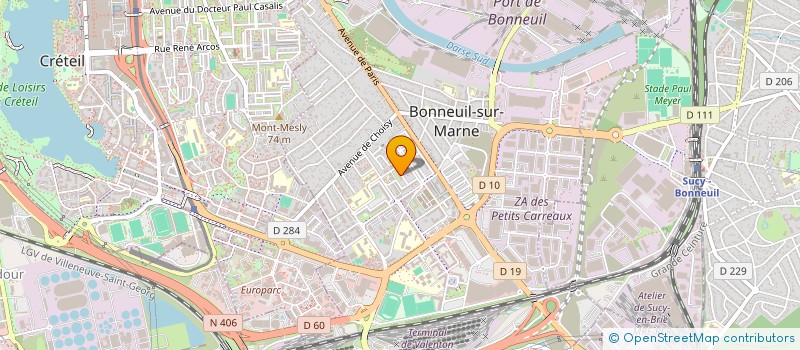 localisation de l'entreprise MADAME PRESCILLIA MUSCAT  CHARENTON-LE-PONT