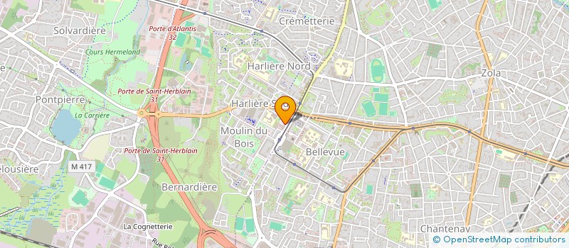 localisation de l'entreprise MADAME PRESCILLIA PINSON  SAINT-HERBLAIN