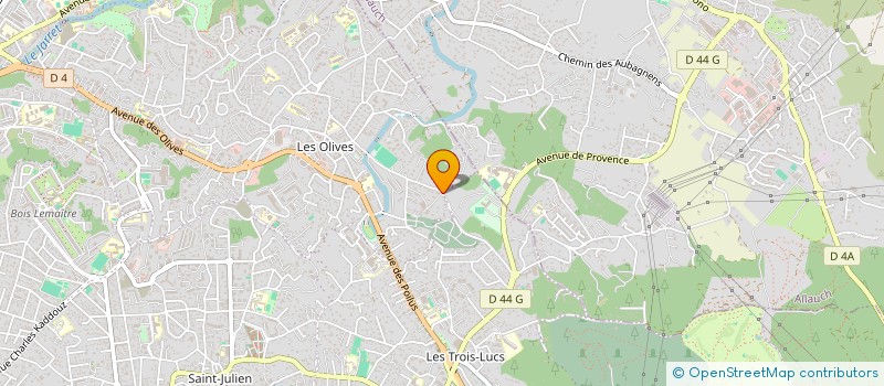 localisation de l'entreprise MADAME PRESCILLIA PONS à MARSEILLE