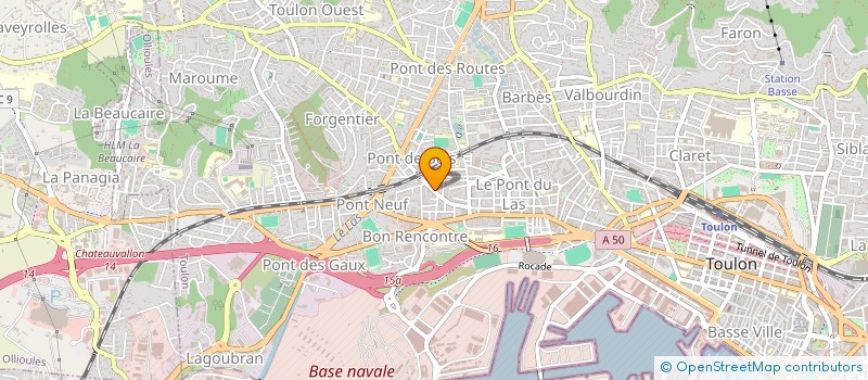 localisation de l'entreprise MADAME PRESCILLIA ROBERT  OLLIOULES