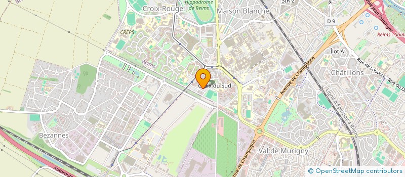 localisation de l'entreprise MADAME PRESCILLIA ROBIN  REIMS