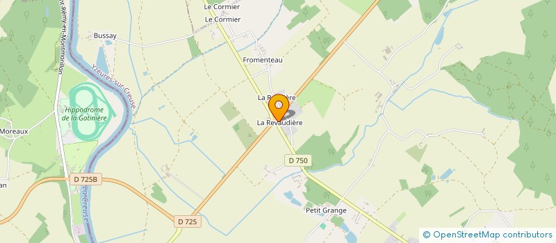 localisation de l'entreprise MADAME PRESCILLIA ROCHER  YZEURES-SUR-CREUSE