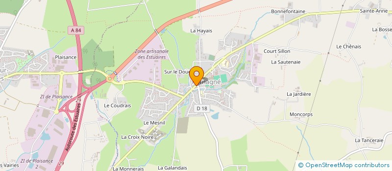 localisation de l'entreprise MADAME PRESCILLIA SANTOS INEZ à ROMAGNE