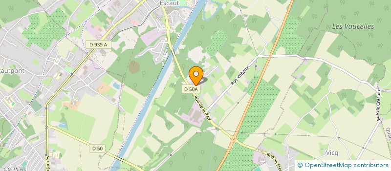 localisation de l'entreprise MADAME PRESCILLIA SOUDANT  FRESNES-SUR-ESCAUT