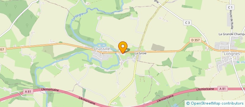 localisation de l'entreprise MADAME PRESCILLIA TAUSSAC  CHASSILLE