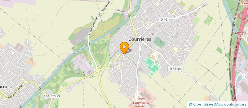 localisation de l'entreprise MADAME PRESCILLIA THERY  COURRIERES