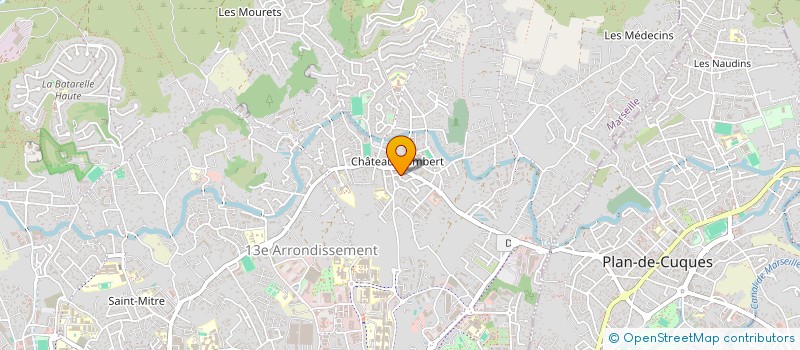 localisation de l'entreprise MADAME PRESCYLLIA LAHITEAU à MARSEILLE