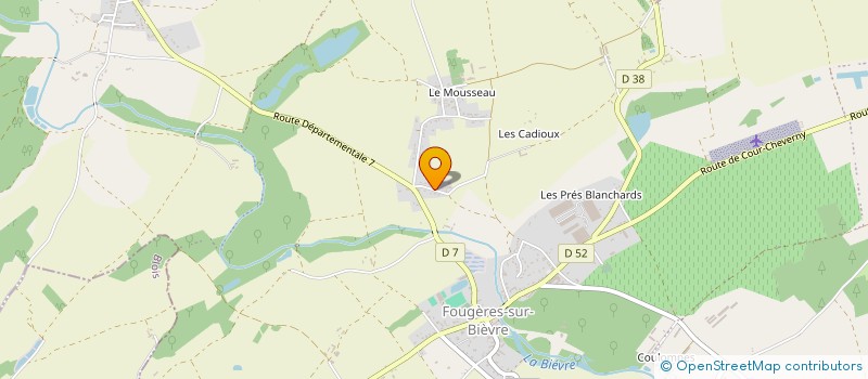 localisation de l'entreprise MADAME PRESLAVA TODOROVA à LE CONTROIS-EN-SOLOGNE