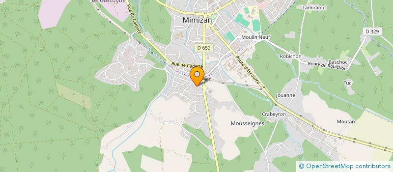 localisation de l'entreprise MADAME PRESSILIA LEVEQUE à MIMIZAN