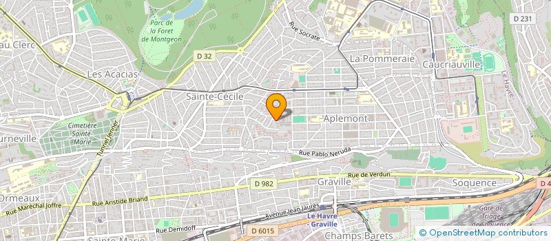 localisation de l'entreprise MADAME PRETTY MALBERT à LE HAVRE