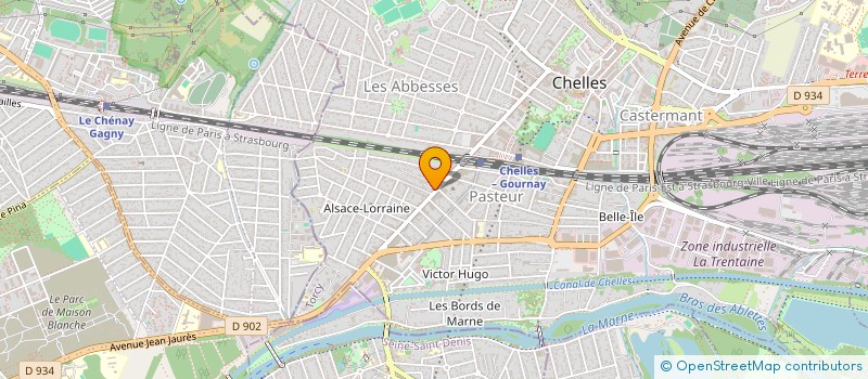 localisation de l'entreprise MADAME PRIANKA SARKAR  CHELLES