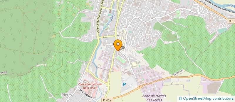 localisation de l'entreprise MADAME PRICILIA JAVARY  EPERNAY