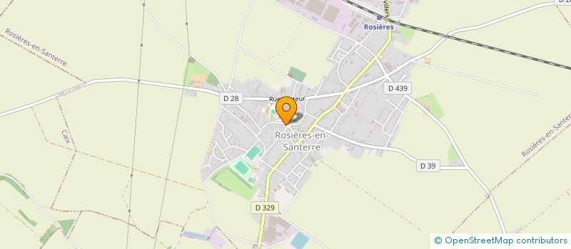 localisation de l'entreprise MADAME PRICILLIA KUSIAK  ROSIERES-EN-SANTERRE