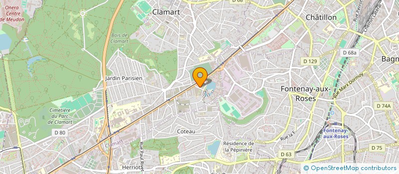 localisation de l'entreprise MADAME PRIMAVERA SHIMA à CLAMART