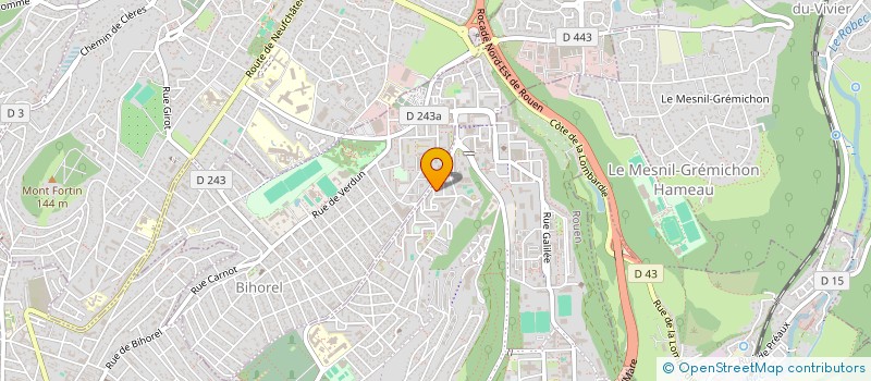 localisation de l'entreprise MADAME PRIMITIVE MUKANGARAMBE  ROUEN