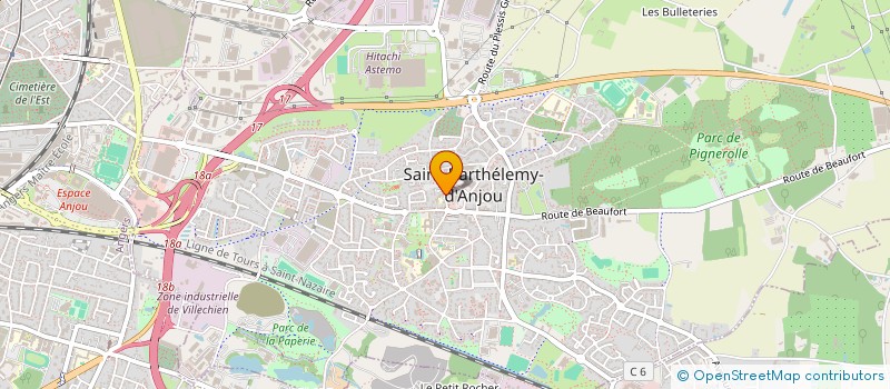 localisation de l'entreprise MADAME PRINCESS MONDAY-OKOJIE à SAINT-BARTHELEMY-D'ANJOU