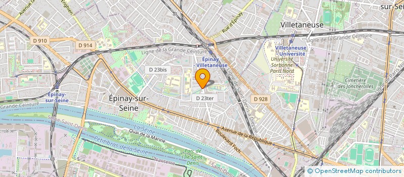localisation de l'entreprise MADAME PRINCESSIA LACODA à EPINAY-SUR-SEINE
