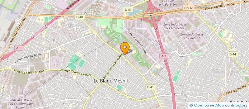 localisation de l'entreprise MADAME PRINCIA MOUSSA à LE BLANC-MESNIL