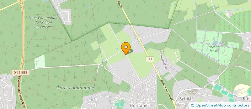 localisation de l'entreprise MADAME PRISCA BARBARIE à LE TAILLAN-MEDOC