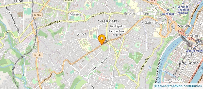 localisation de l'entreprise MADAME PRISCA HEURARD DE FONTGALLAND à LYON