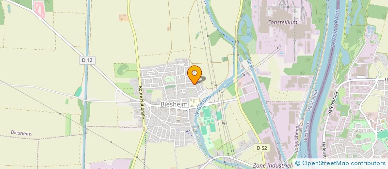 localisation de l'entreprise MADAME PRISCA HUG  VOGELGRUN