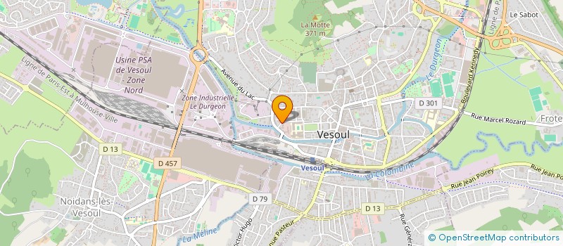 localisation de l'entreprise MADAME PRISCA HUMBERT  VESOUL