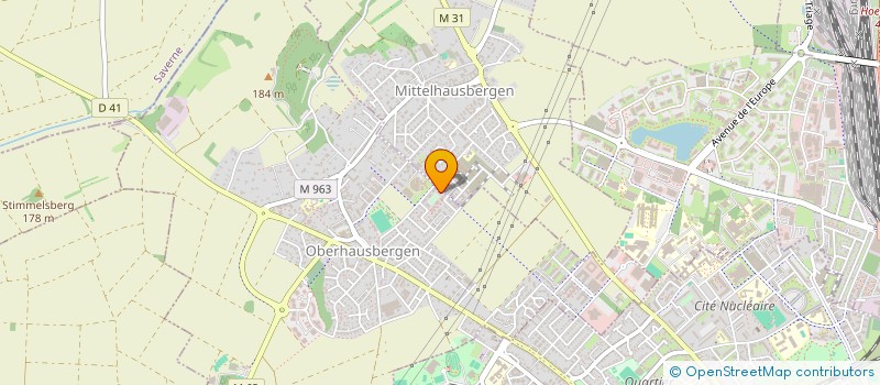 localisation de l'entreprise MADAME PRISCA JUGUN  STRASBOURG