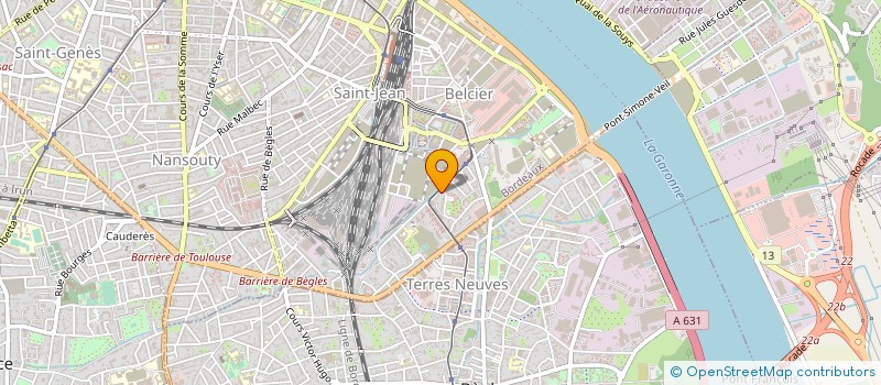 localisation de l'entreprise MADAME PRISCA LARCHEVEQUE  BORDEAUX