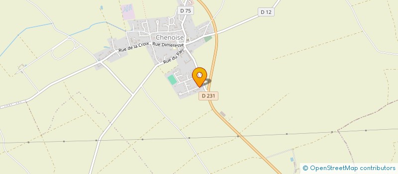 localisation de l'entreprise MADAME PRISCA LELONG  CHENOISE-CUCHARMOY