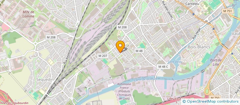 localisation de l'entreprise MADAME PRISCA NSANGO KENABABO à LILLE