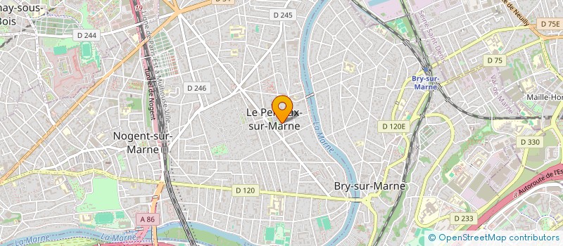 localisation de l'entreprise MADAME PRISCA PINDI TSIMBA à LE PERREUX-SUR-MARNE