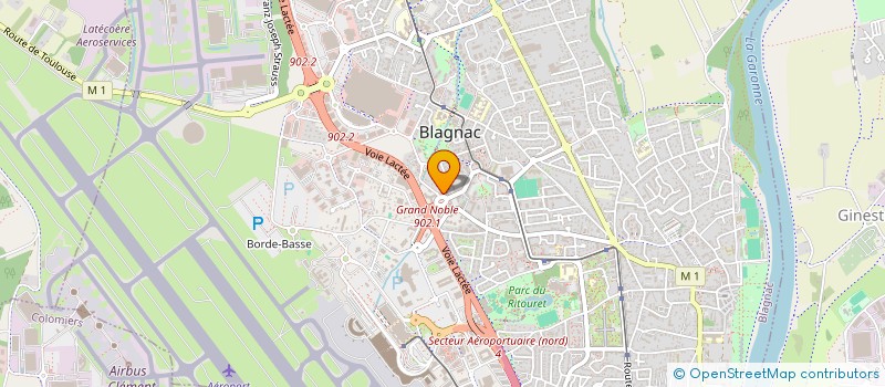 localisation de l'entreprise MADAME PRISCA SOULERE à BLAGNAC