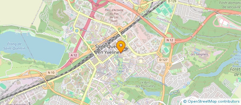 localisation de l'entreprise MADAME PRISCA VAGAO  GUYANCOURT