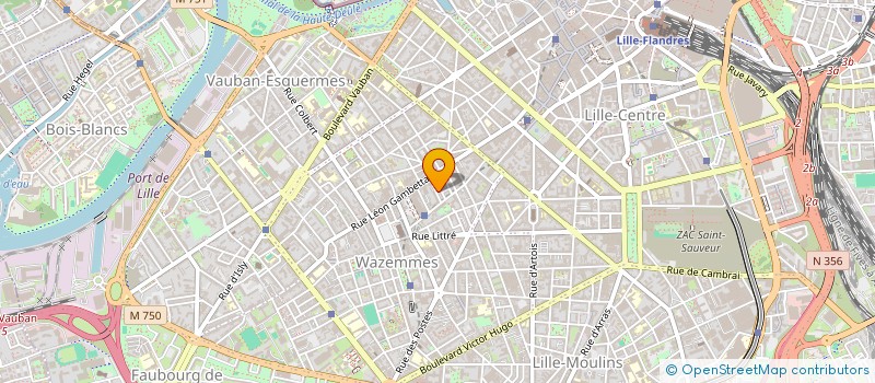 localisation de l'entreprise MADAME PRISCA WEDRYCHOWSKI à LILLE
