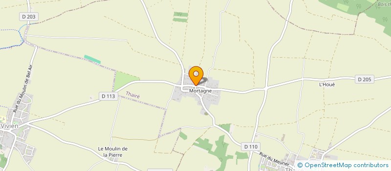 localisation de l'entreprise MADAME PRISCILA BANDEIRA DA SILVA  THAIRE