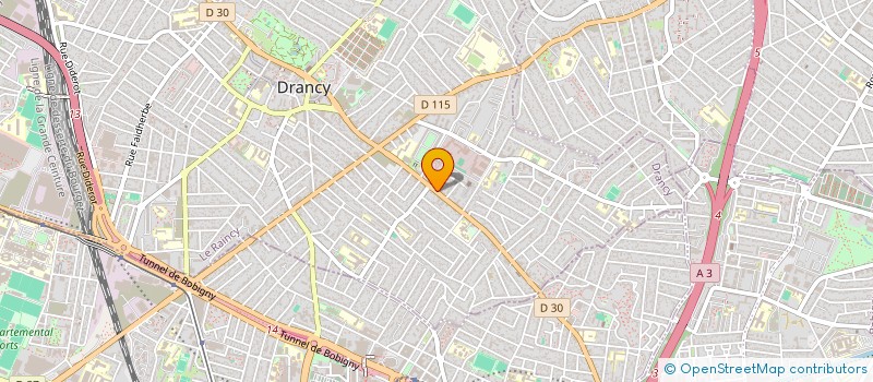 localisation de l'entreprise MADAME PRISCILA DEL ROCIO CANIZARES ZAMBRANO à DRANCY