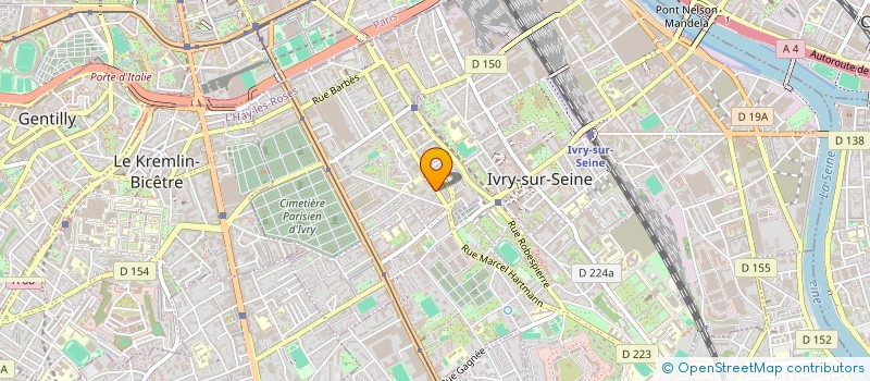 localisation de l'entreprise MADAME PRISCILA DO VALE RAMOS  IVRY-SUR-SEINE