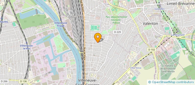 localisation de l'entreprise MADAME PRISCILA FERREIRA NORONHA  VILLENEUVE-SAINT-GEORGES