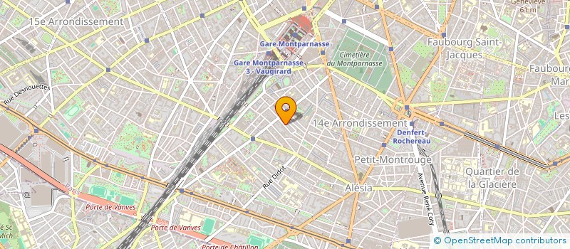 localisation de l'entreprise MADAME PRISCILA SILVA DOS SANTOS  PARIS