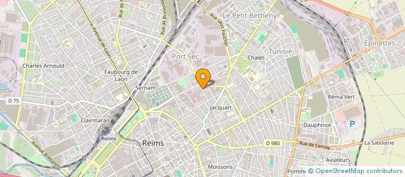 localisation de l'entreprise MADAME PRISCILA VANDEGOOR  REIMS