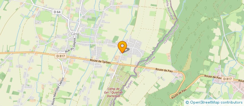 localisation de l'entreprise MADAME PRISCILIA BEAUGIER  GER