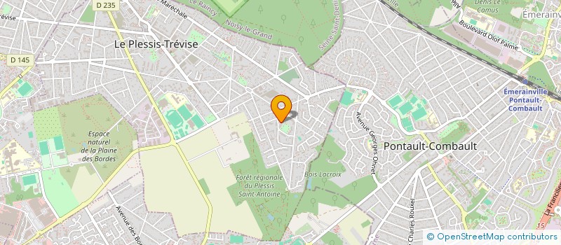 localisation de l'entreprise MADAME PRISCILIA BILISSOR  LE PLESSIS-TREVISE